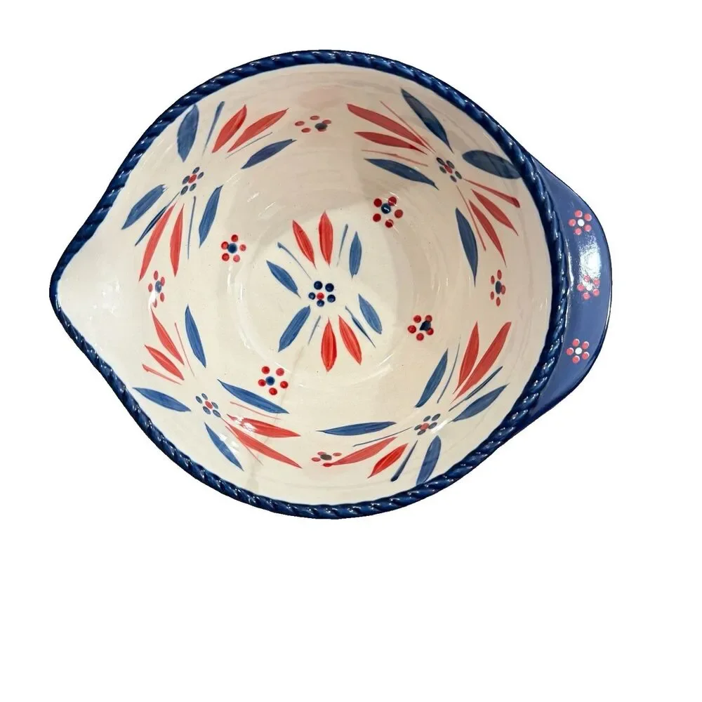 Set Of 5 Temp-tations Stacking Mixing Bowls, Old World, PPP-SQ-846286, Preloved